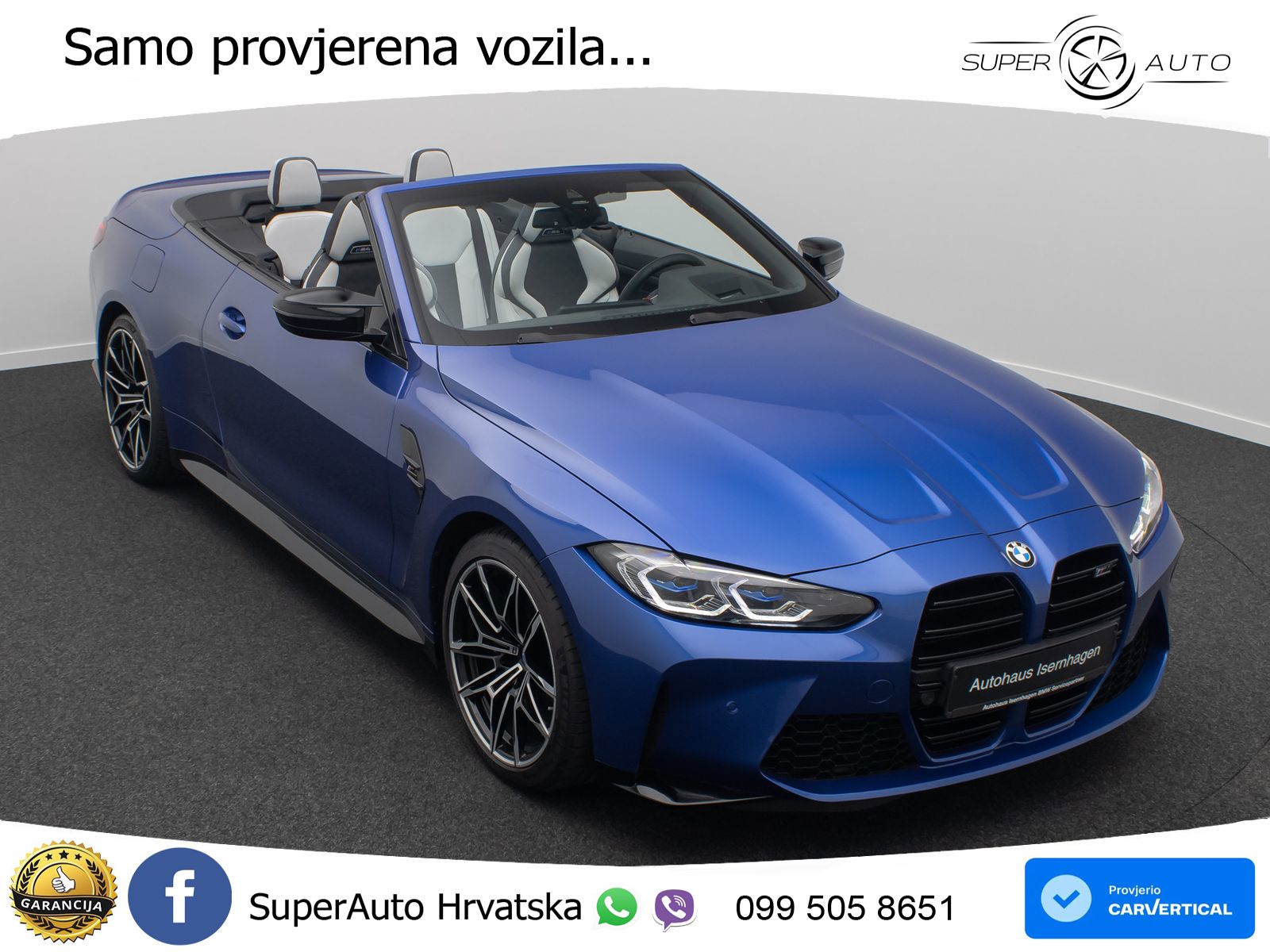 BMW M4 Convertible Competition 3.0 (510 KS) xDrive Steptronic