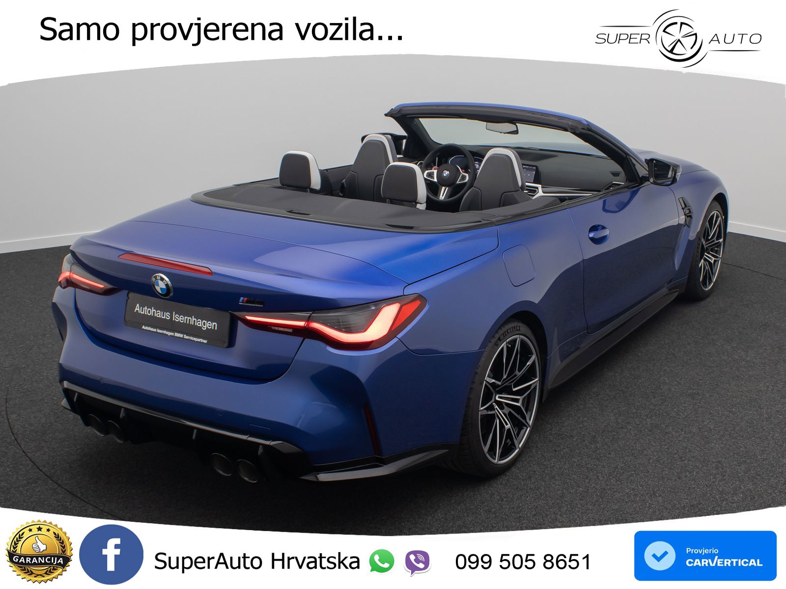BMW M4 Convertible Competition 3.0 (510 KS) xDrive Steptronic
