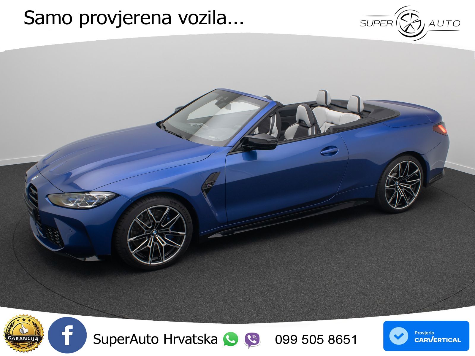 BMW M4 Convertible Competition 3.0 (510 KS) xDrive Steptronic