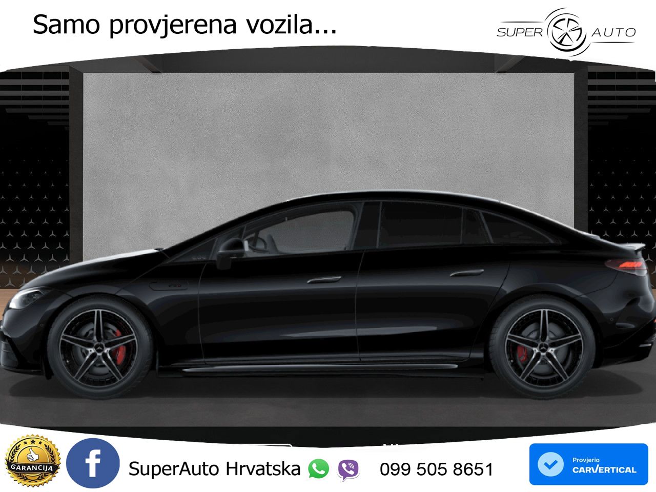 Mercedes EQE AMG 53 100 kWh (625 KS) 4MATIC+ ZRAČNI+ACC+GR SJED+KAM