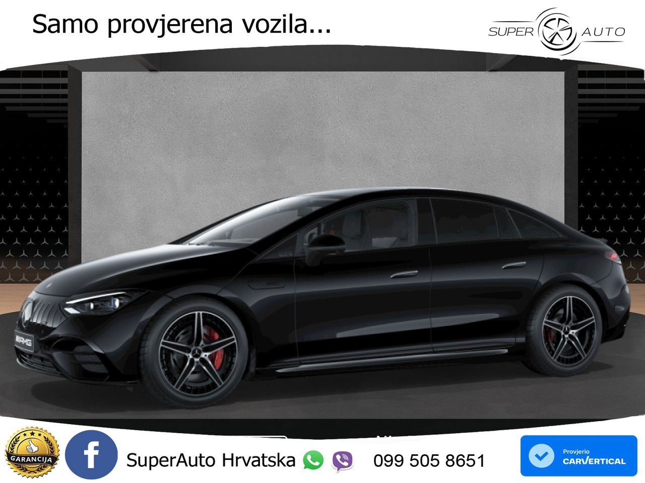 Mercedes EQE AMG 53 100 kWh (625 KS) 4MATIC+ ZRAČNI+ACC+GR SJED+KAM