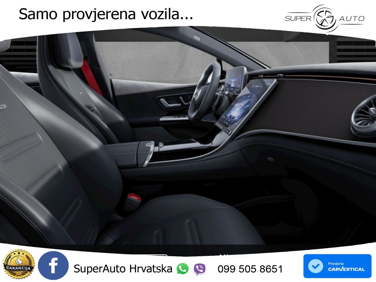 Mercedes EQE AMG 53 100 kWh (625 KS) 4MATIC+ ZRAČNI+ACC+GR SJED+KAM