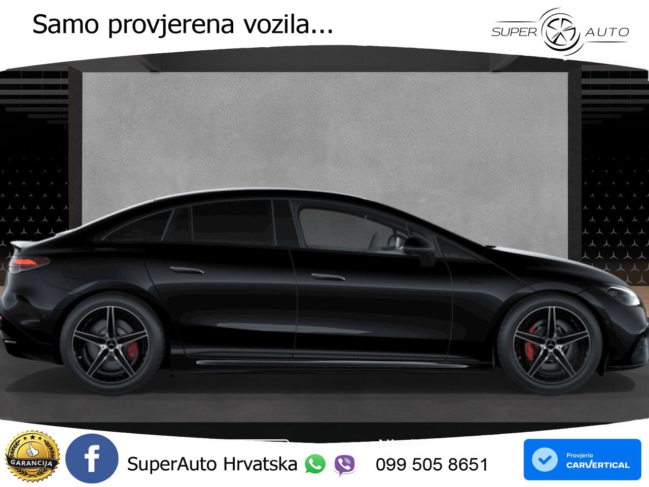 Mercedes EQE AMG 53 100 kWh (625 KS) 4MATIC+ ZRAČNI+ACC+GR SJED+KAM