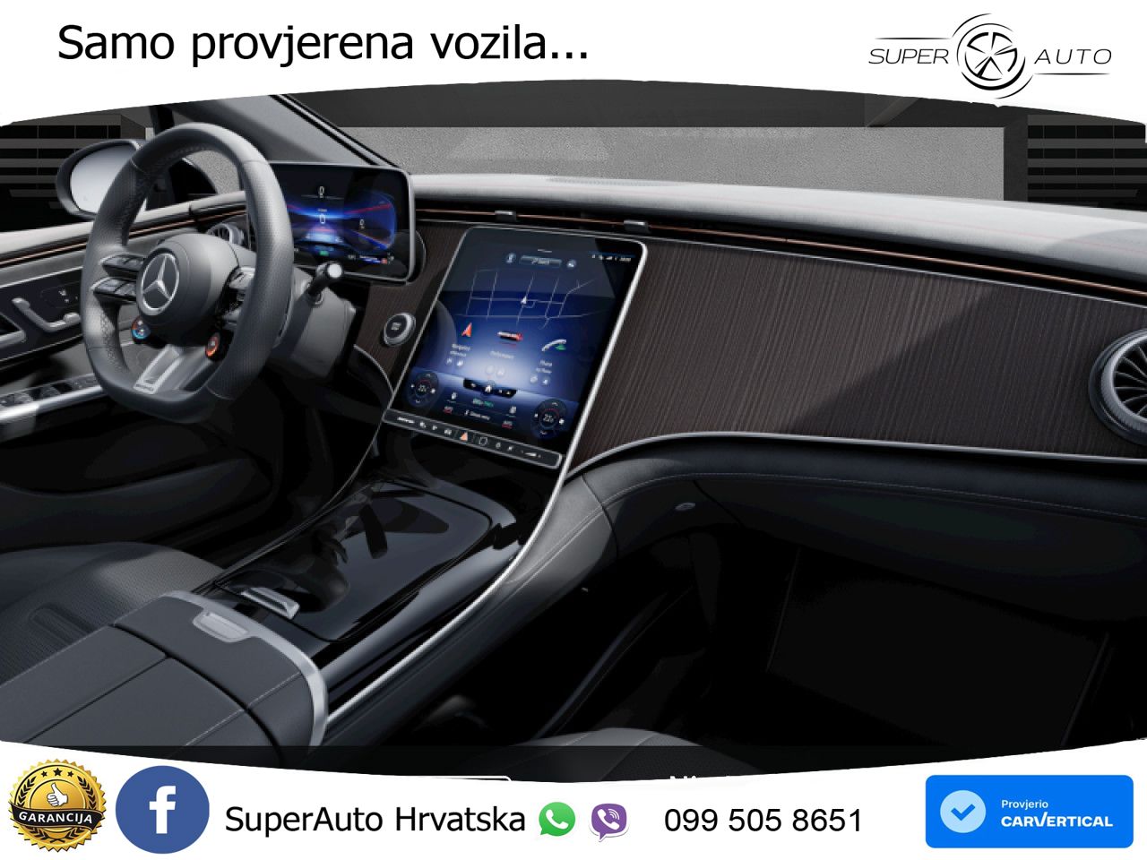 Mercedes EQE AMG 53 100 kWh (625 KS) 4MATIC+ ZRAČNI+ACC+GR SJED+KAM