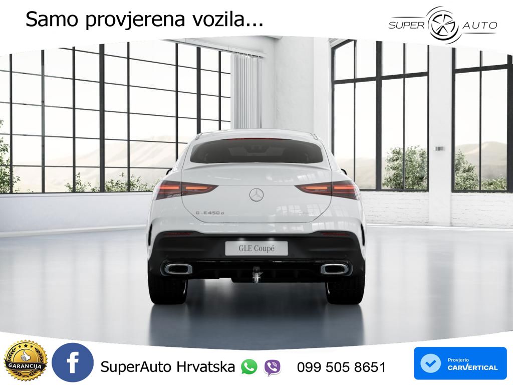 Mercedes GLE Coupe 450d (367 KS) EQ Boost 4MATIC 9G-TRONIC AMG LED+GR SJED+ACC