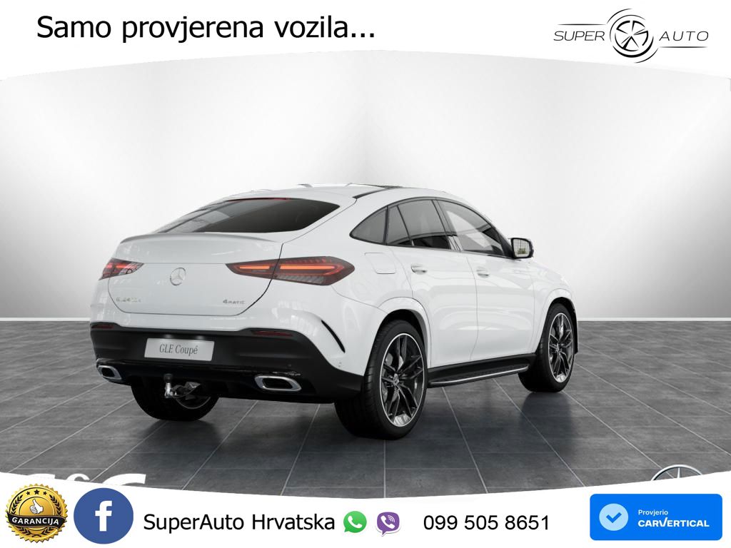 Mercedes GLE Coupe 450d (367 KS) EQ Boost 4MATIC 9G-TRONIC AMG LED+GR SJED+ACC
