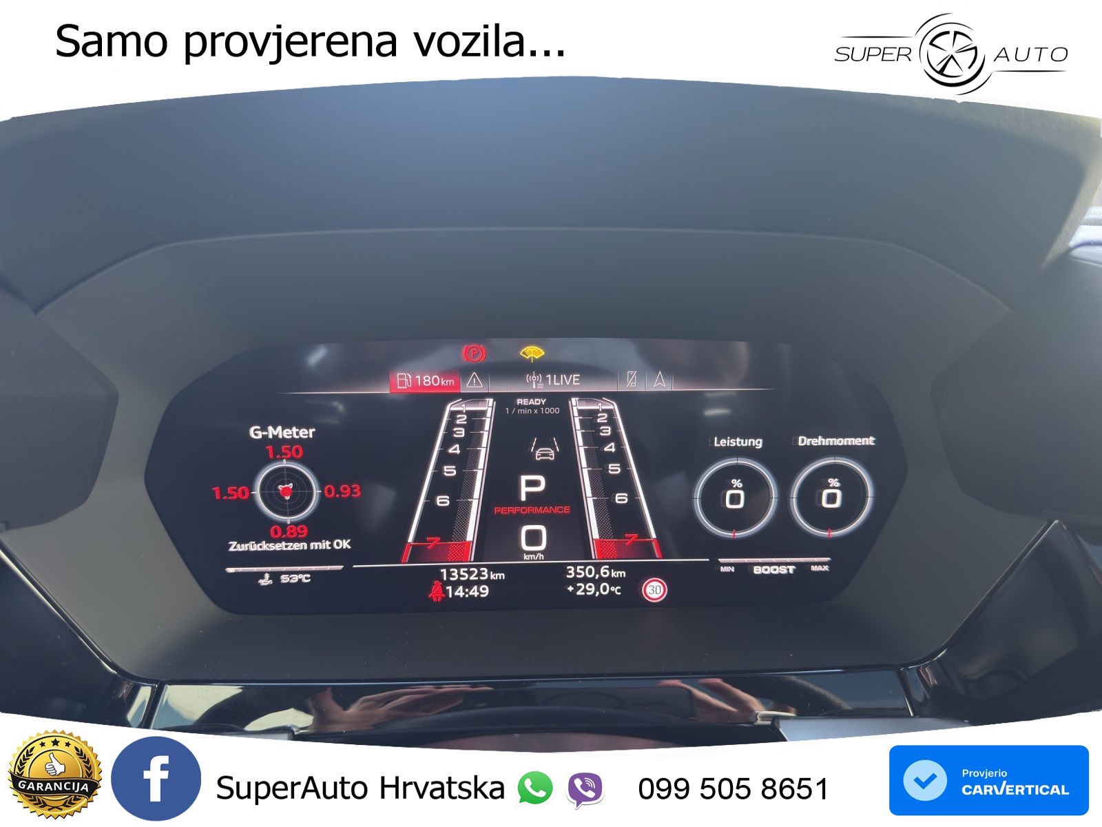 Audi RS3 Sportback 2.5 TFSI (400 KS) quattro S tronic LED+GR SJED+ACC