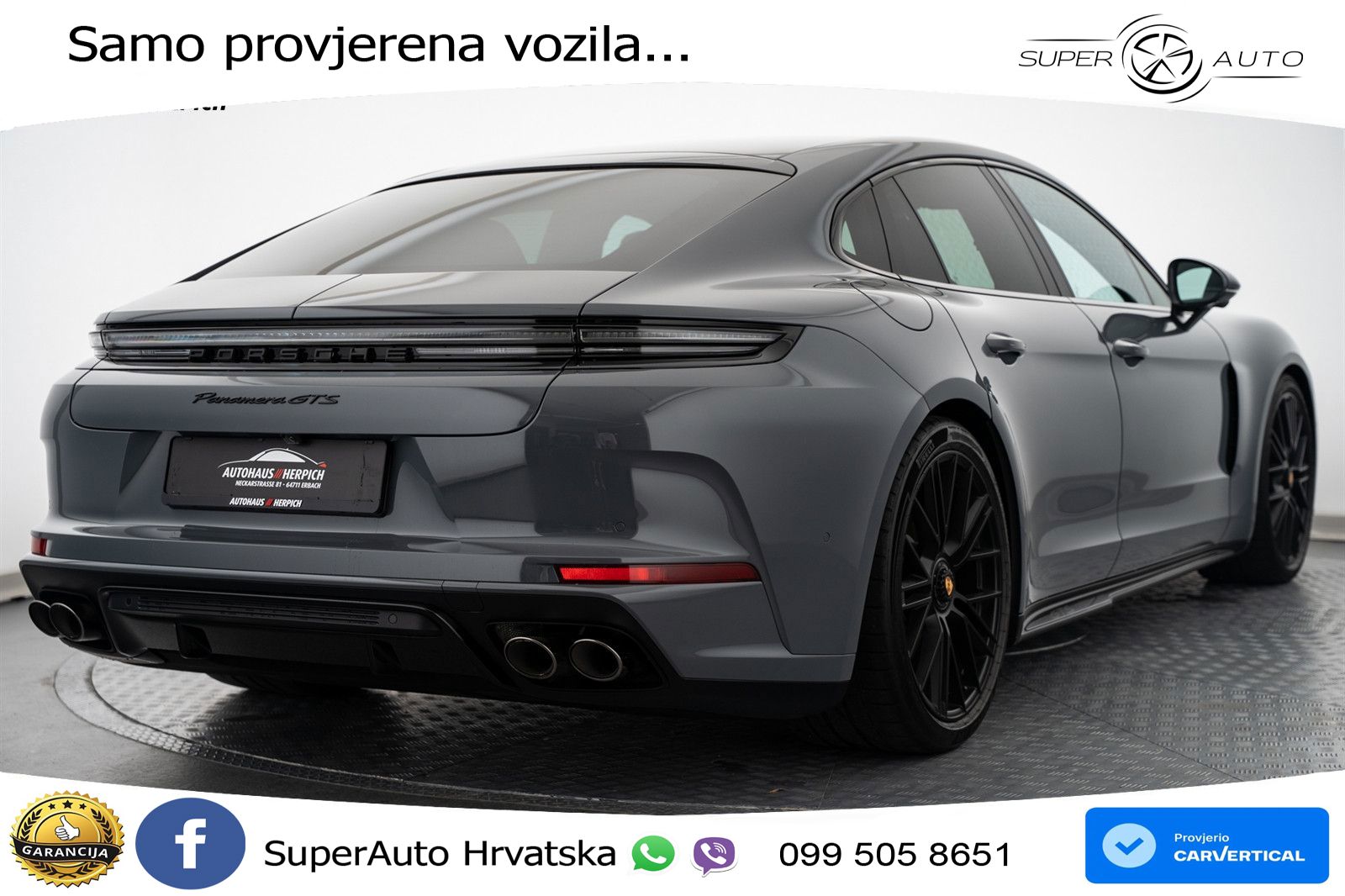 Porsche Panamera GTS 4.0 V8 (500 KS) PDK