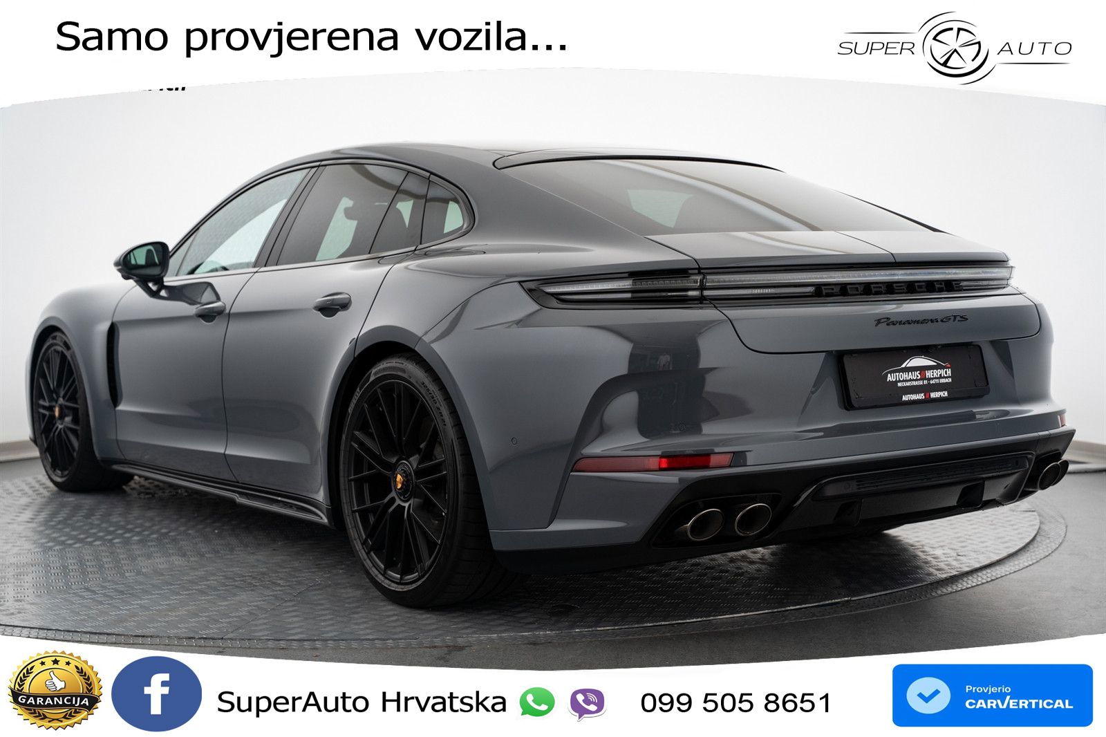 Porsche Panamera GTS 4.0 V8 (500 KS) PDK