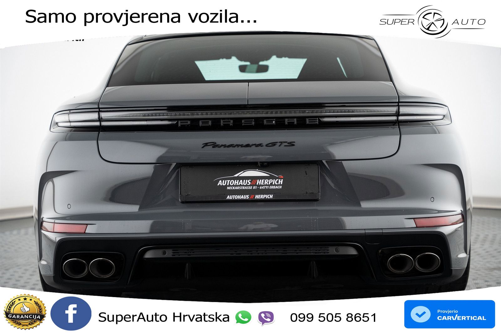 Porsche Panamera GTS 4.0 V8 (500 KS) PDK