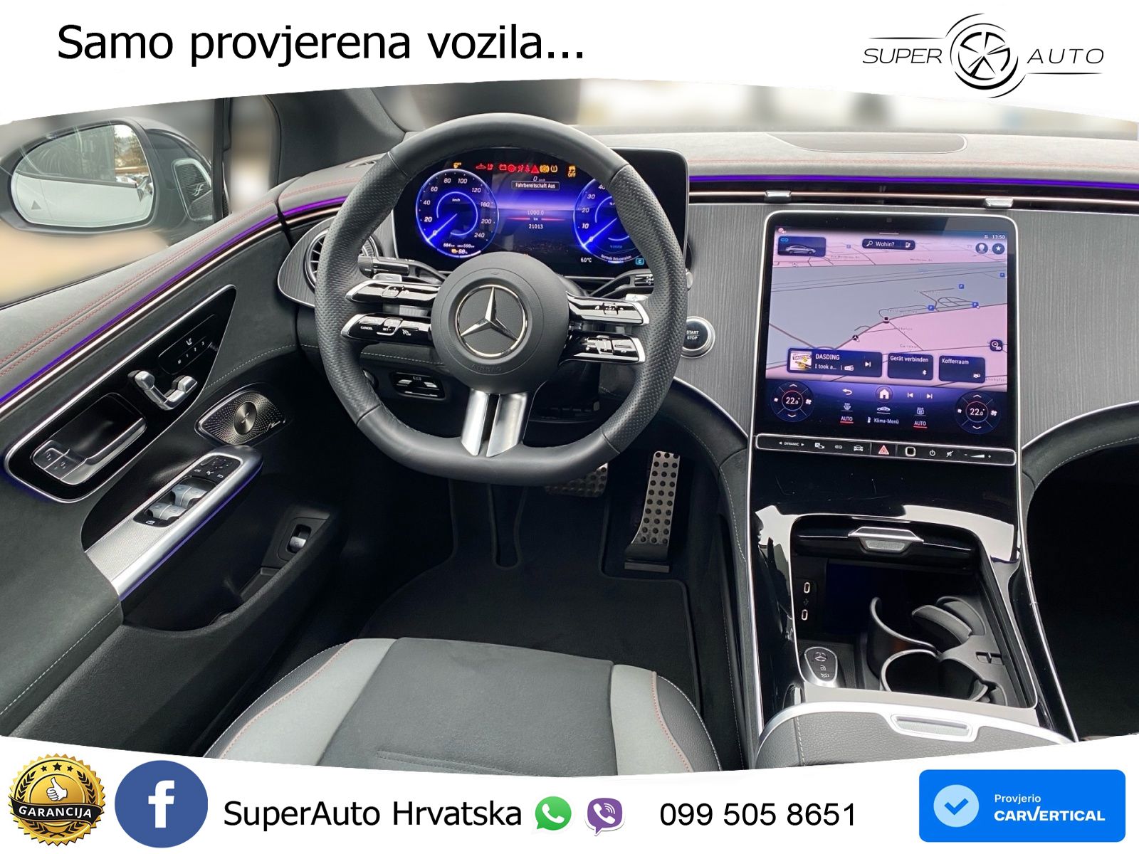 Mercedes EQE 350 98 kWh (292 KS) 4MATIC