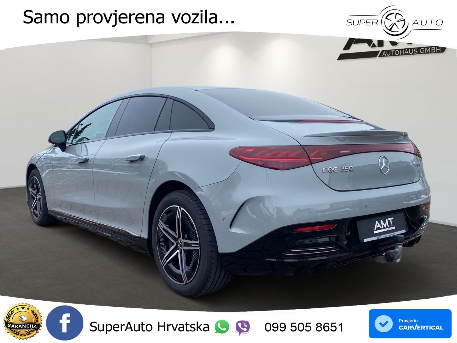 Mercedes EQE 350 98 kWh (292 KS) 4MATIC