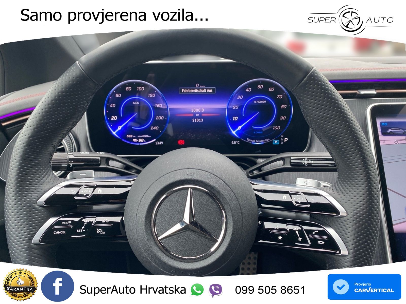 Mercedes EQE 350 98 kWh (292 KS) 4MATIC