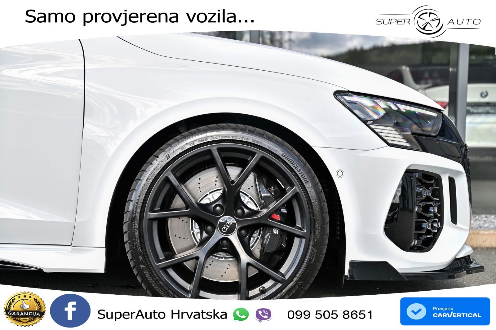 Audi RS3 Sedan 2.5 TFSI (400 KS) quattro S tronic LED+GR SJED+ACC