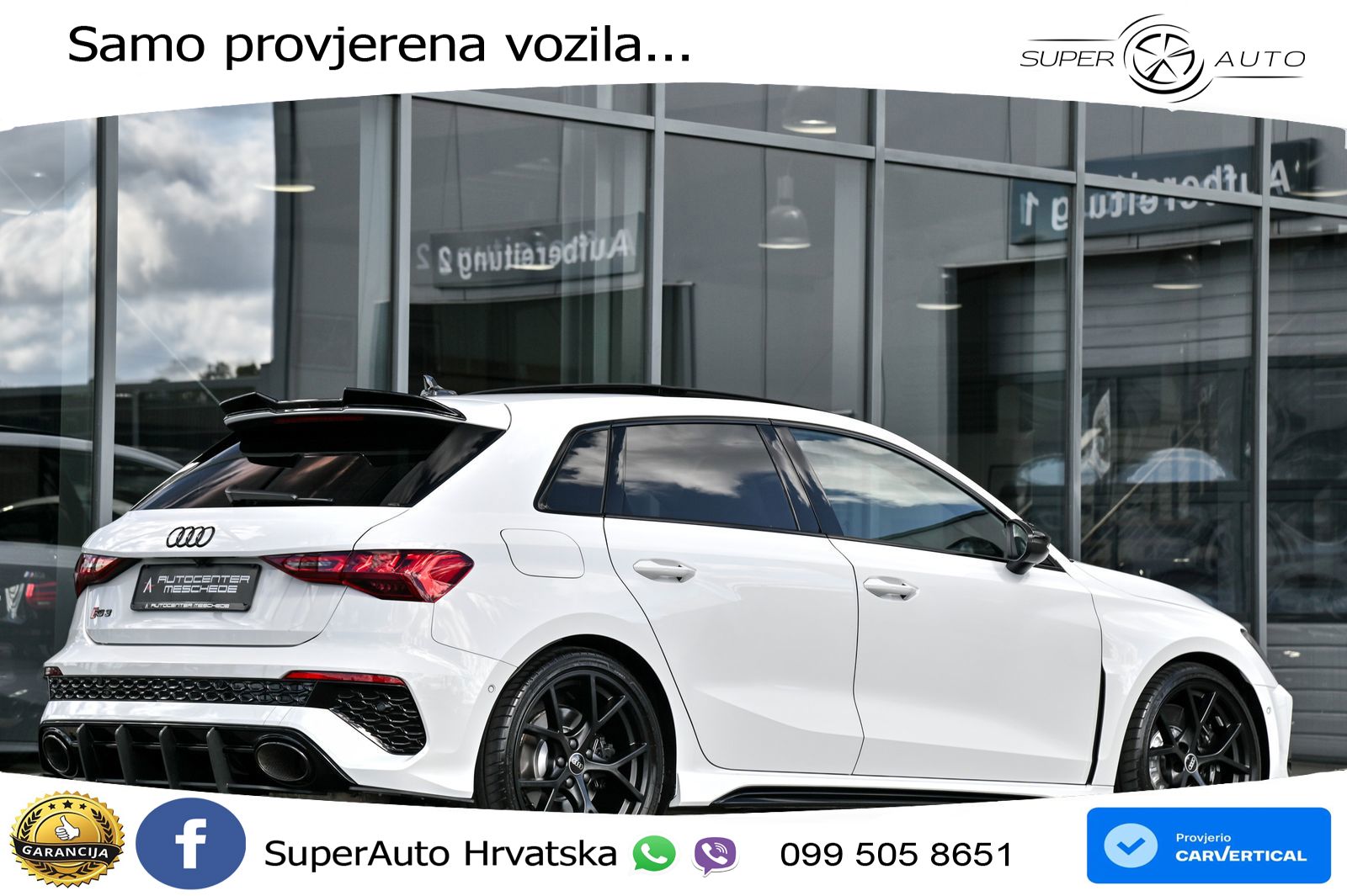 Audi RS3 Sedan 2.5 TFSI (400 KS) quattro S tronic LED+GR SJED+ACC