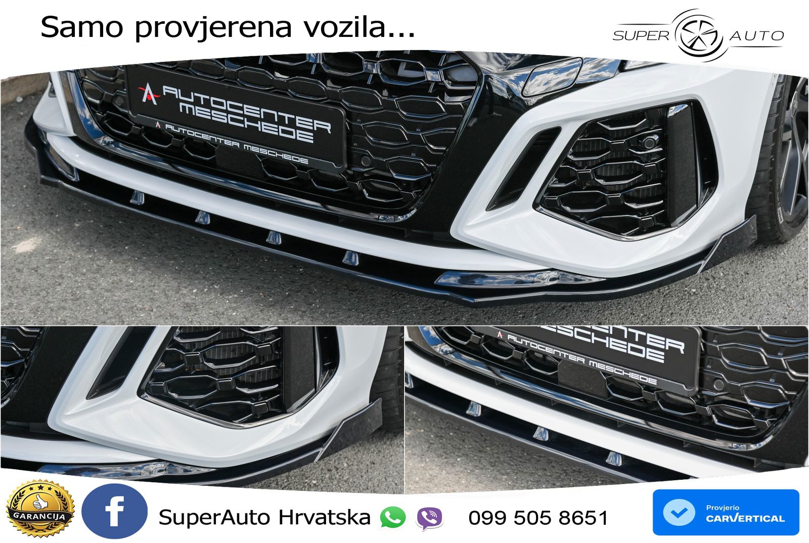 Audi RS3 Sedan 2.5 TFSI (400 KS) quattro S tronic LED+GR SJED+ACC