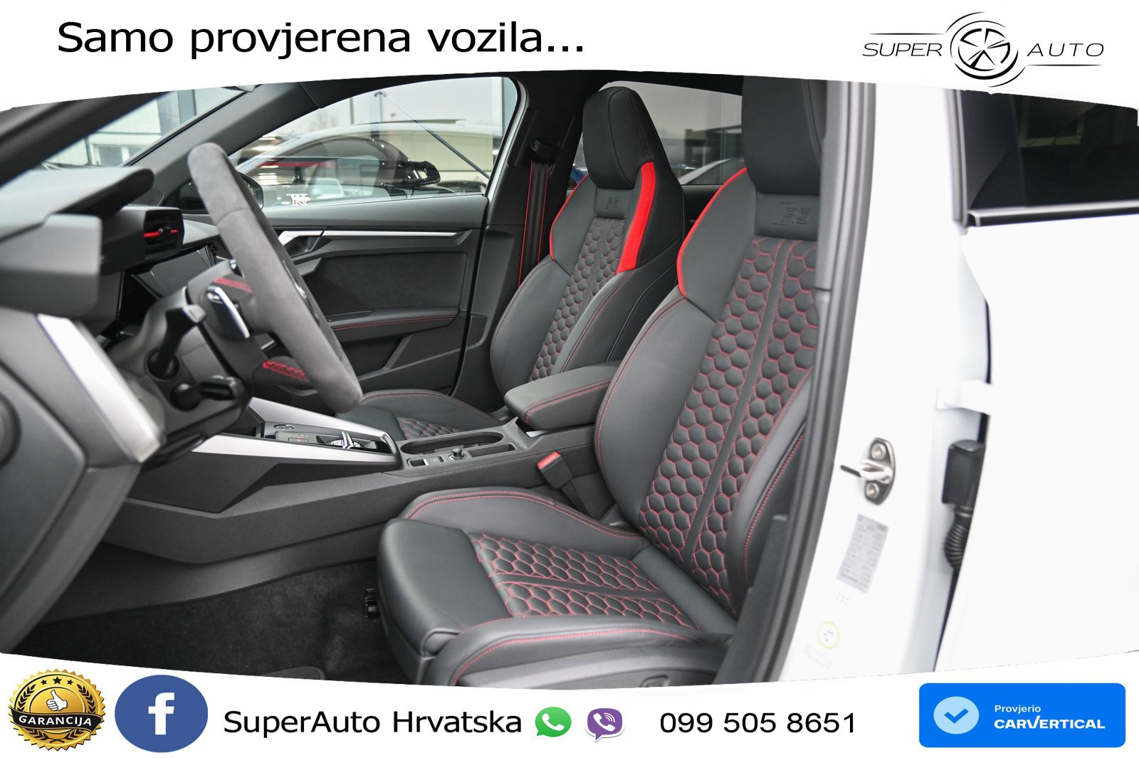 Audi RS3 Sedan 2.5 TFSI (400 KS) quattro S tronic LED+GR SJED+ACC