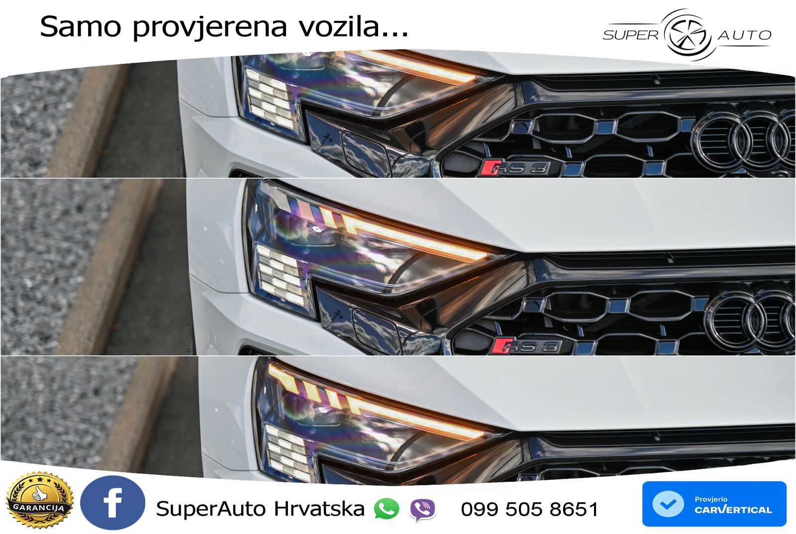 Audi RS3 Sedan 2.5 TFSI (400 KS) quattro S tronic LED+GR SJED+ACC