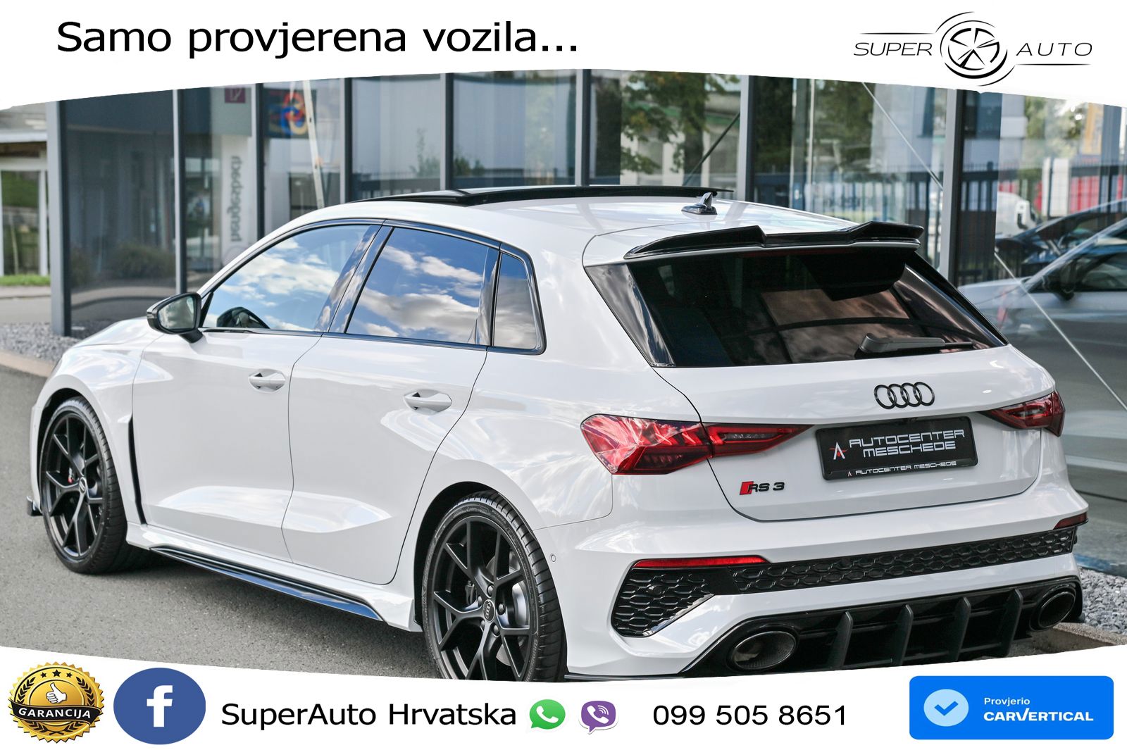 Audi RS3 Sedan 2.5 TFSI (400 KS) quattro S tronic LED+GR SJED+ACC