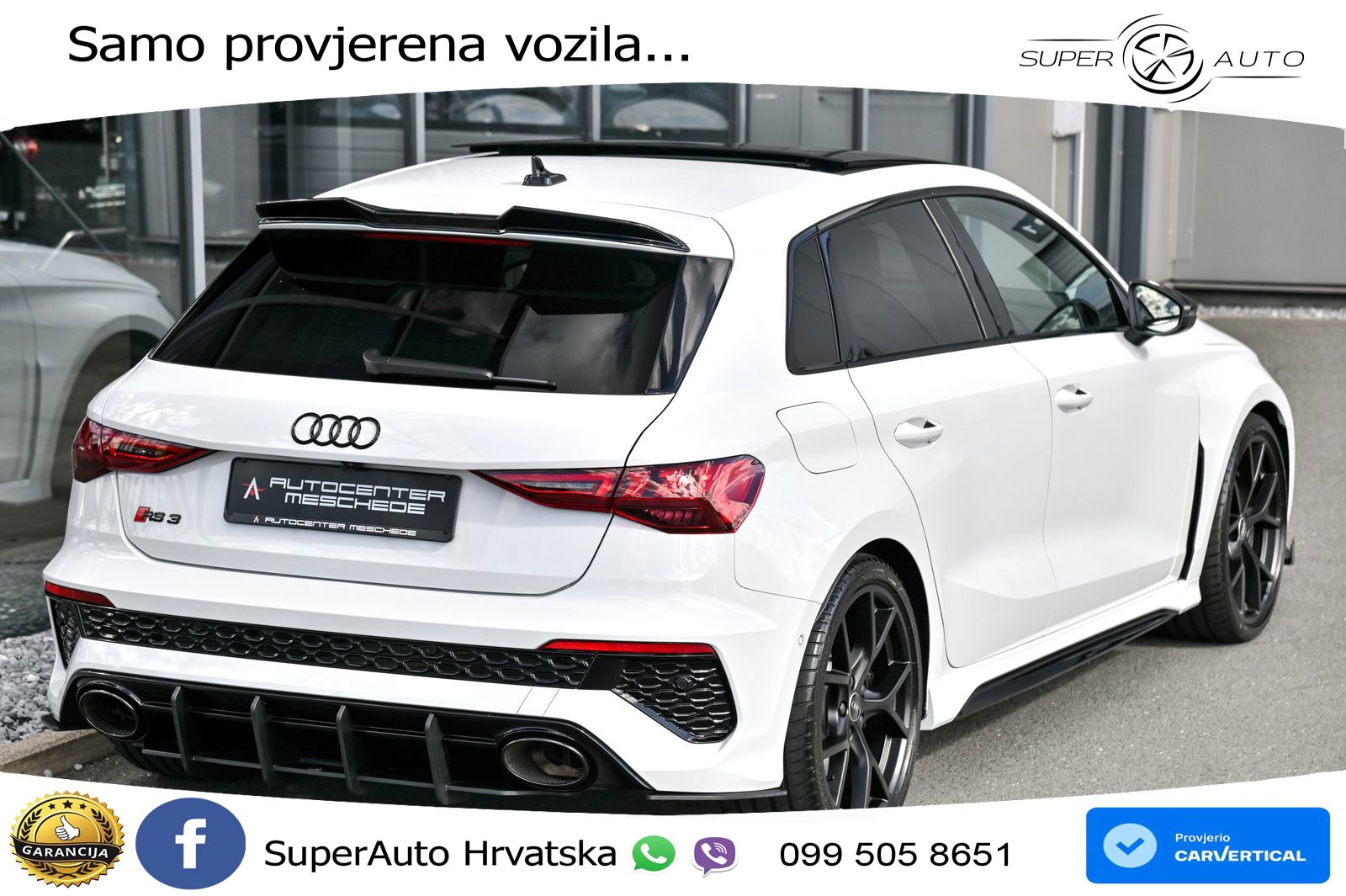 Audi RS3 Sedan 2.5 TFSI (400 KS) quattro S tronic LED+GR SJED+ACC