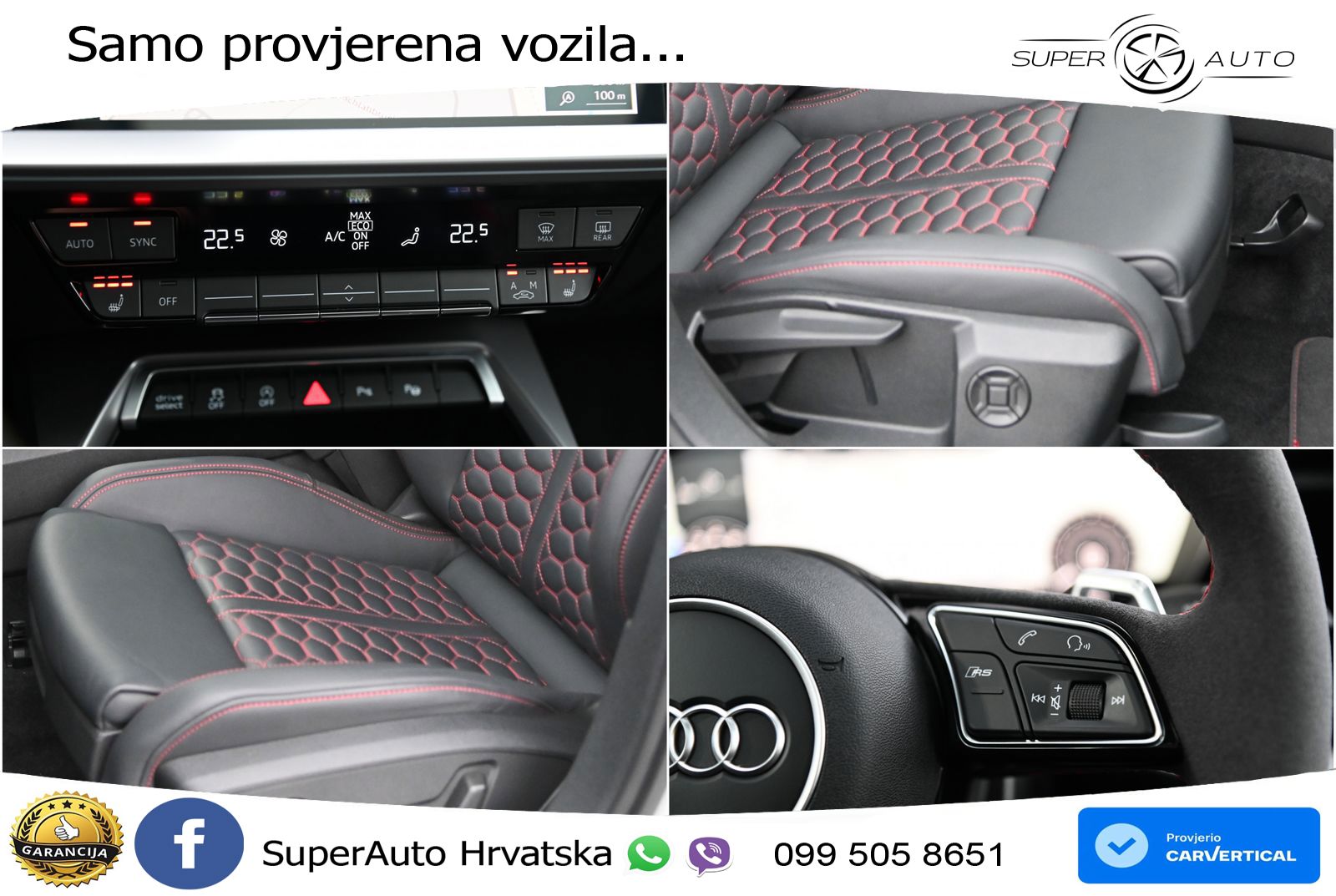 Audi RS3 Sedan 2.5 TFSI (400 KS) quattro S tronic LED+GR SJED+ACC