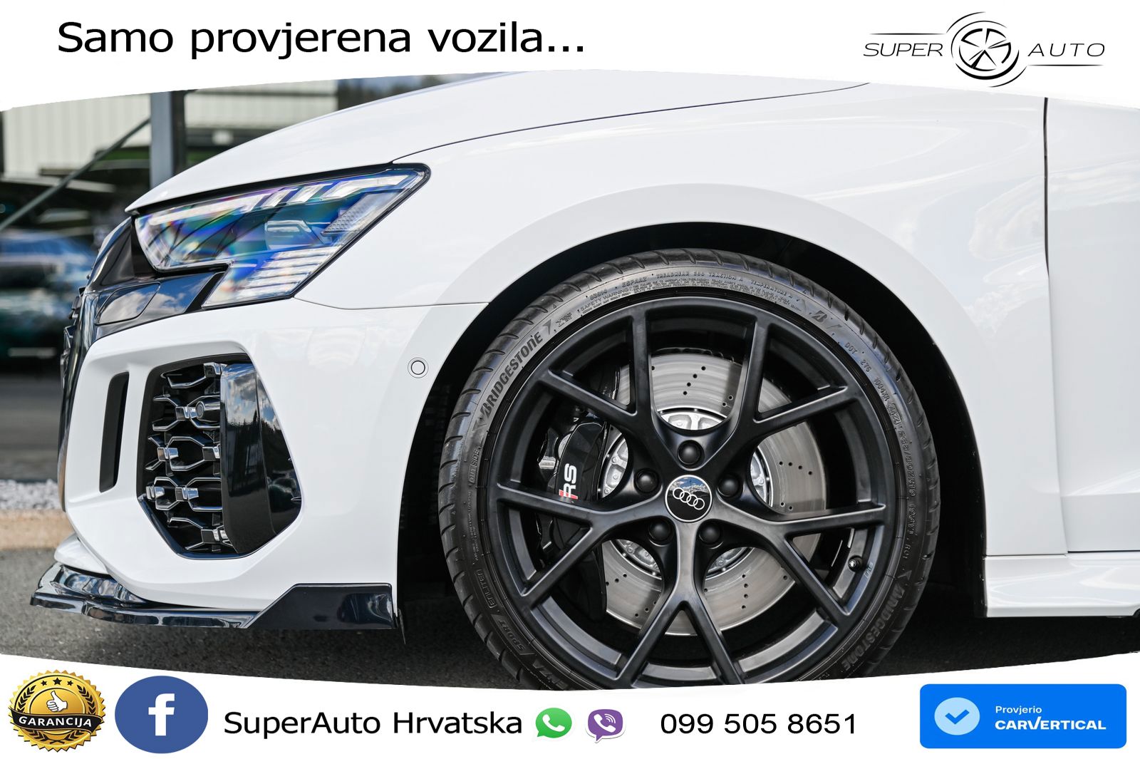 Audi RS3 Sedan 2.5 TFSI (400 KS) quattro S tronic LED+GR SJED+ACC