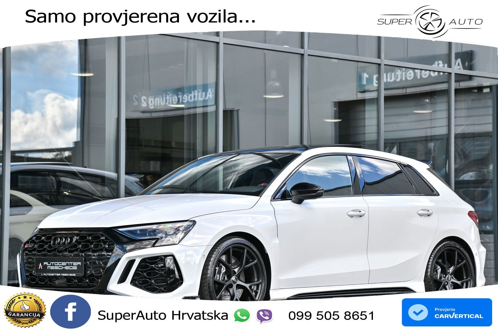 Audi RS3 Sedan 2.5 TFSI (400 KS) quattro S tronic LED+GR SJED+ACC