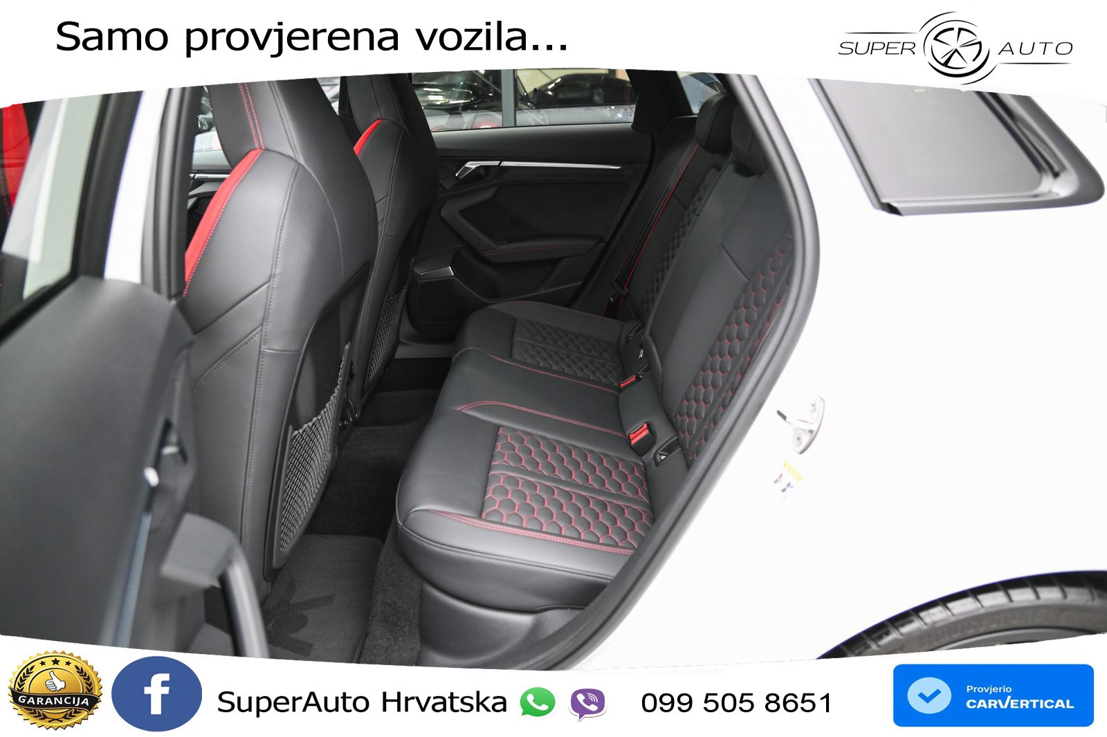 Audi RS3 Sedan 2.5 TFSI (400 KS) quattro S tronic LED+GR SJED+ACC