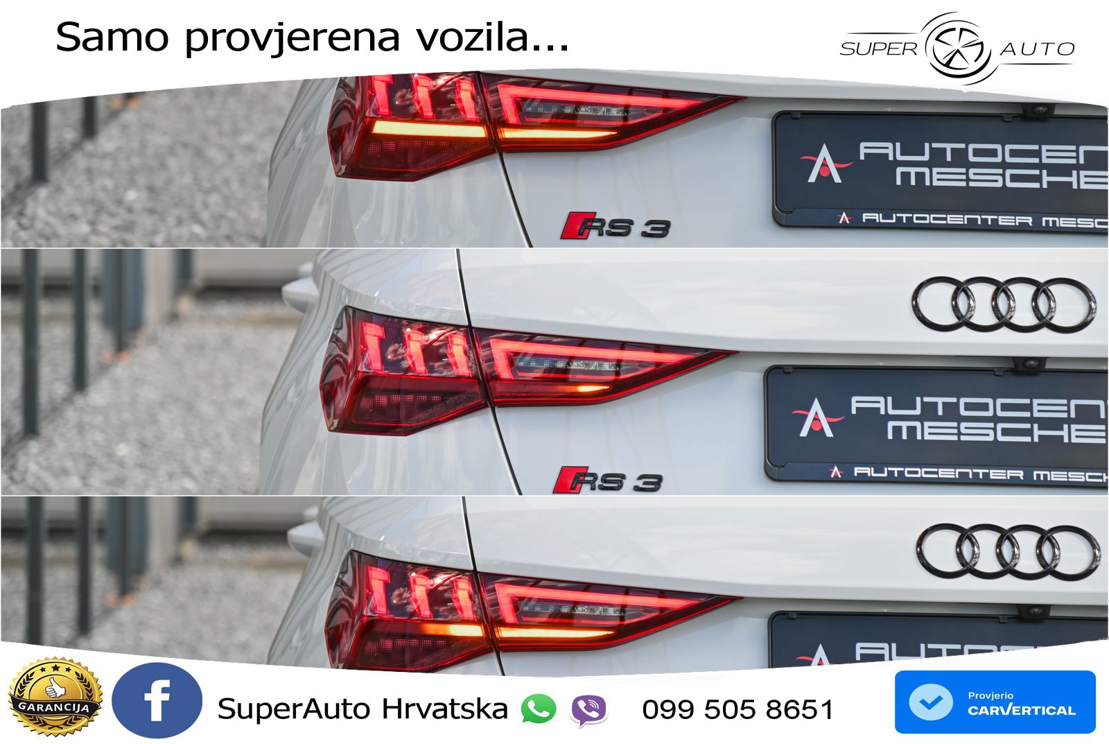 Audi RS3 Sedan 2.5 TFSI (400 KS) quattro S tronic LED+GR SJED+ACC