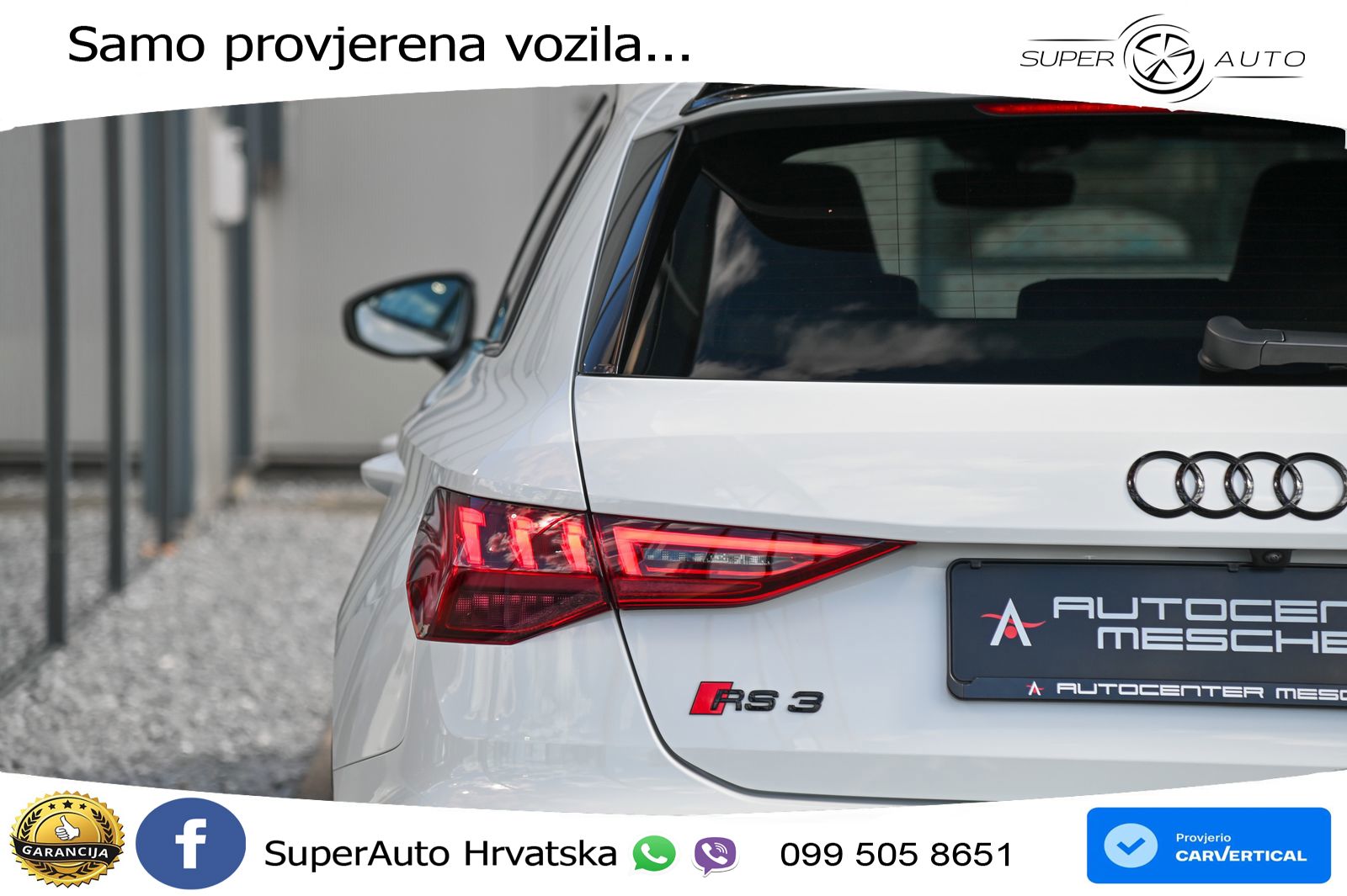 Audi RS3 Sedan 2.5 TFSI (400 KS) quattro S tronic LED+GR SJED+ACC