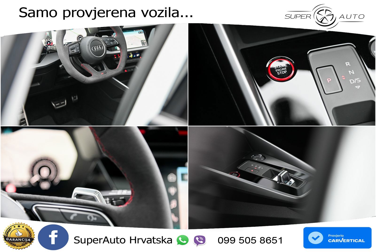 Audi RS3 Sedan 2.5 TFSI (400 KS) quattro S tronic LED+GR SJED+ACC
