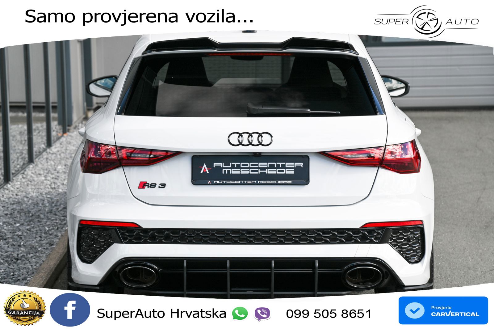 Audi RS3 Sedan 2.5 TFSI (400 KS) quattro S tronic LED+GR SJED+ACC