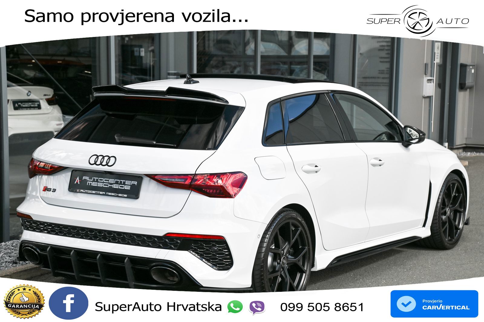 Audi RS3 Sedan 2.5 TFSI (400 KS) quattro S tronic LED+GR SJED+ACC