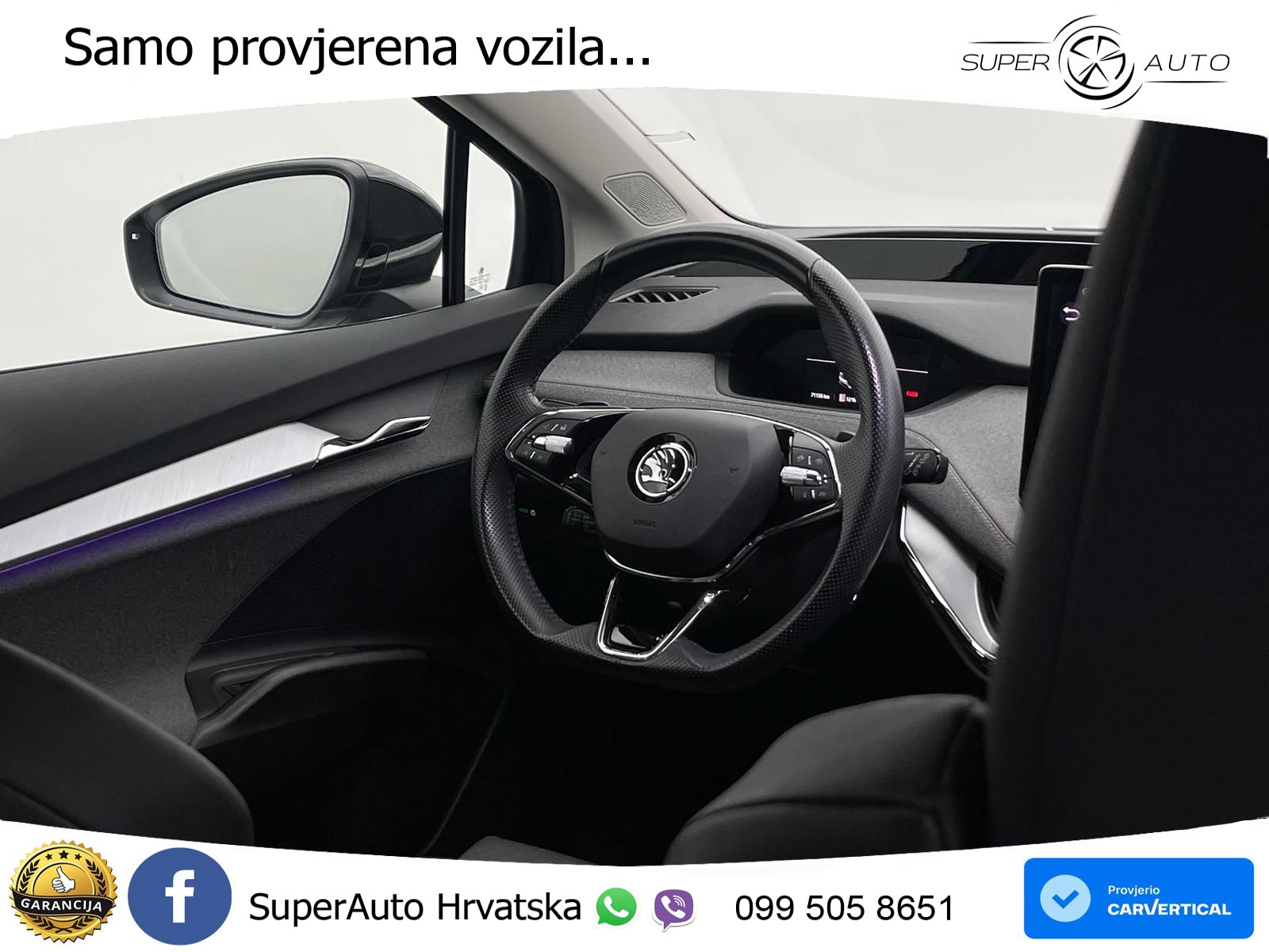 Škoda Enyaq iV 80x 82 kWh (265 KS) AWD Loft LED+GR SJED+ACC