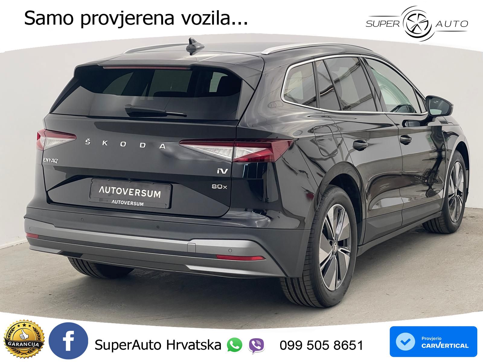 Škoda Enyaq iV 80x 82 kWh (265 KS) AWD Loft LED+GR SJED+ACC