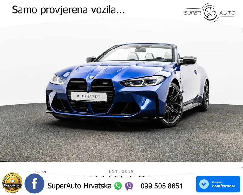 BMW M4 Convertible Competition 3.0 (510 KS) xDrive Steptronic