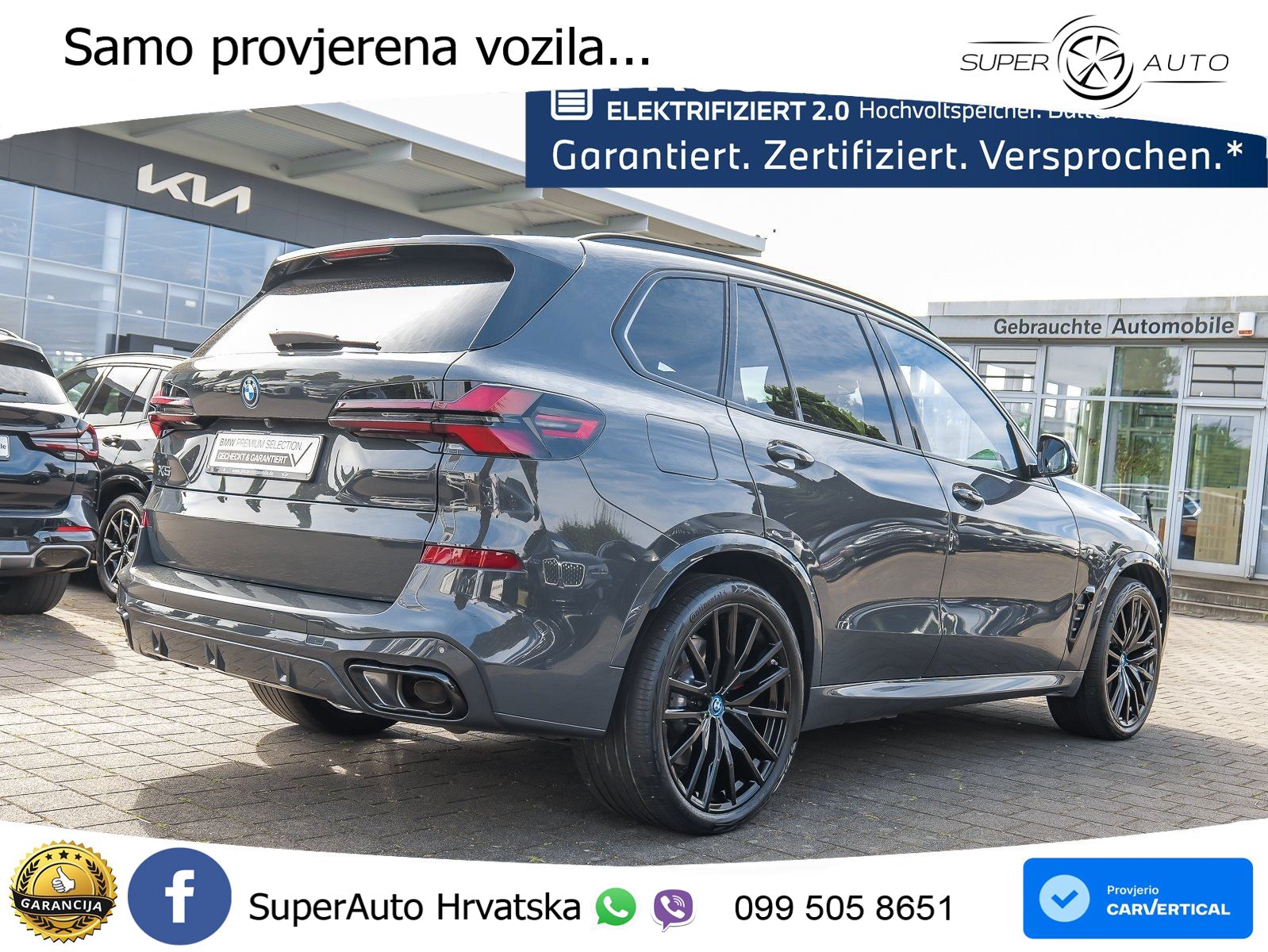 BMW X5 50e (490 KS) xDrive Steptronic LED+GR SJED+ACC
