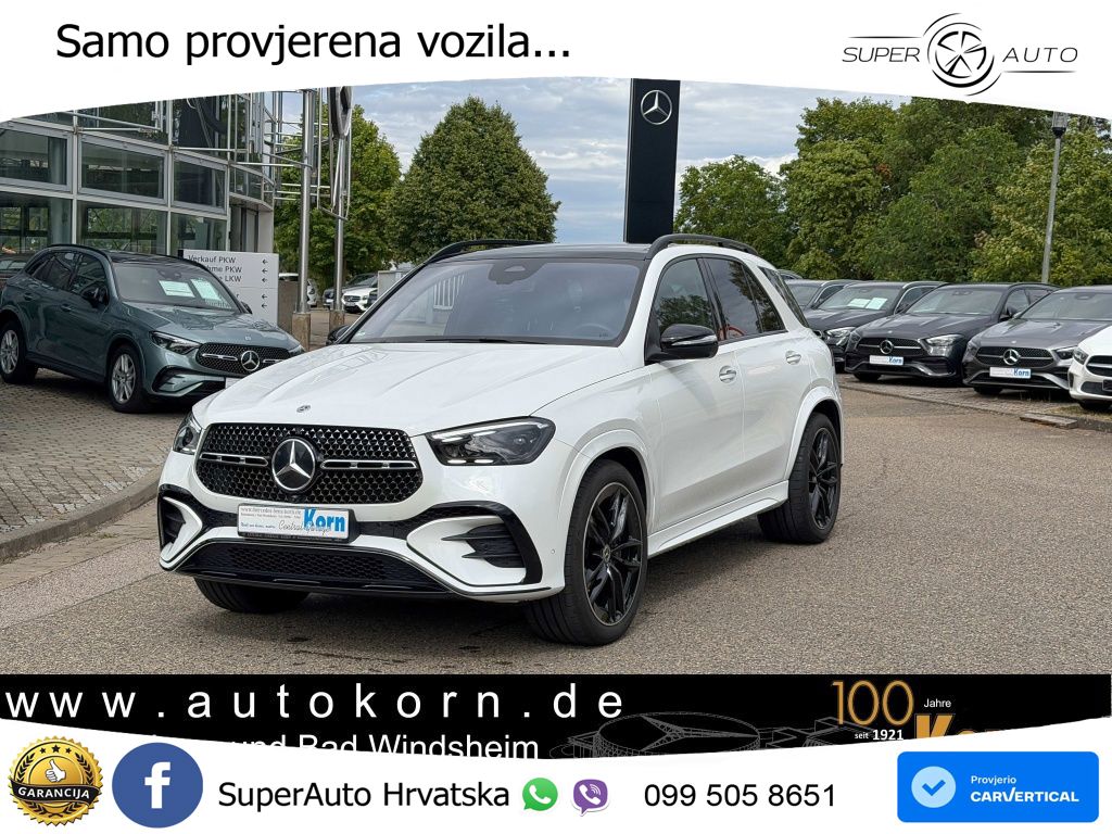 Mercedes GLE 450d (367 KS) EQ Boost 4MATIC 9G-TRONIC AMG LED+GR SJED+ACC