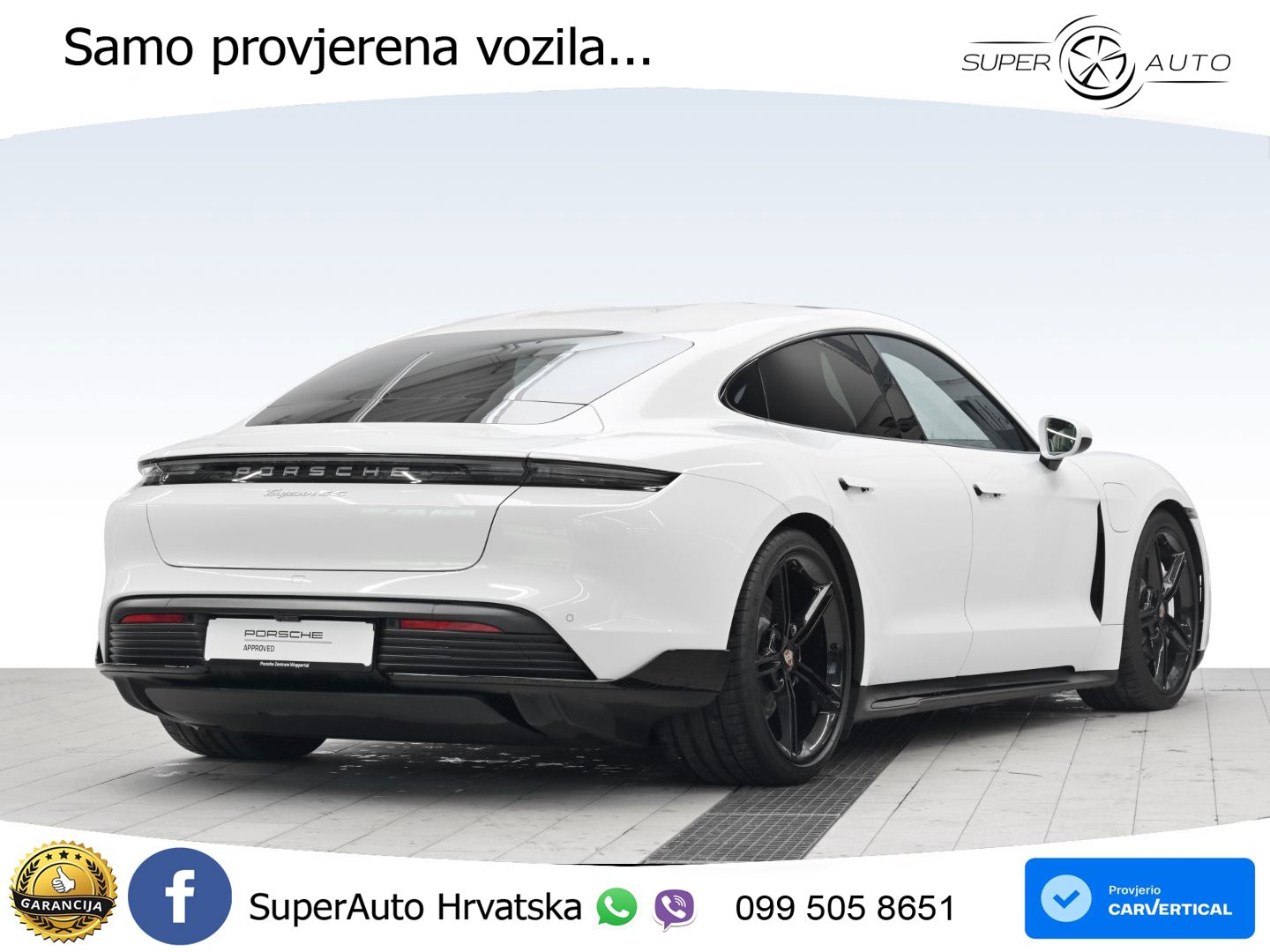 Porsche Taycan 4S Performance Plus 93.4 kWh (571 KS)