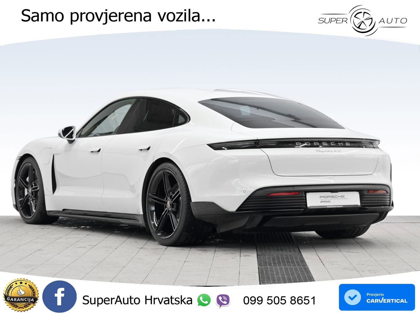 Porsche Taycan 4S Performance Plus 93.4 kWh (571 KS)