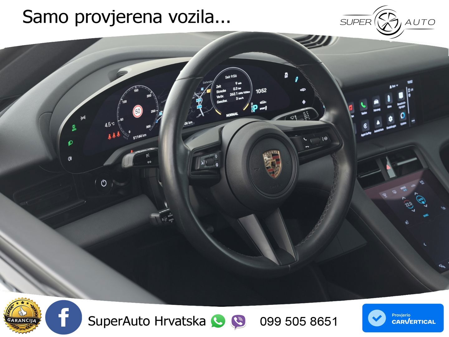 Porsche Taycan 4S Performance Plus 93.4 kWh (571 KS)