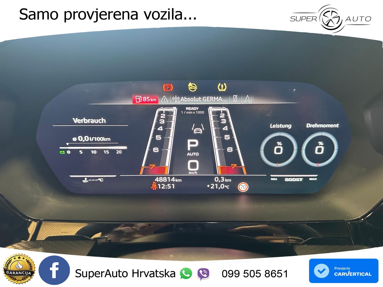 Audi RS3 Sedan 2.5 TFSI (400 KS) quattro S tronic LED+GR SJED+ACC