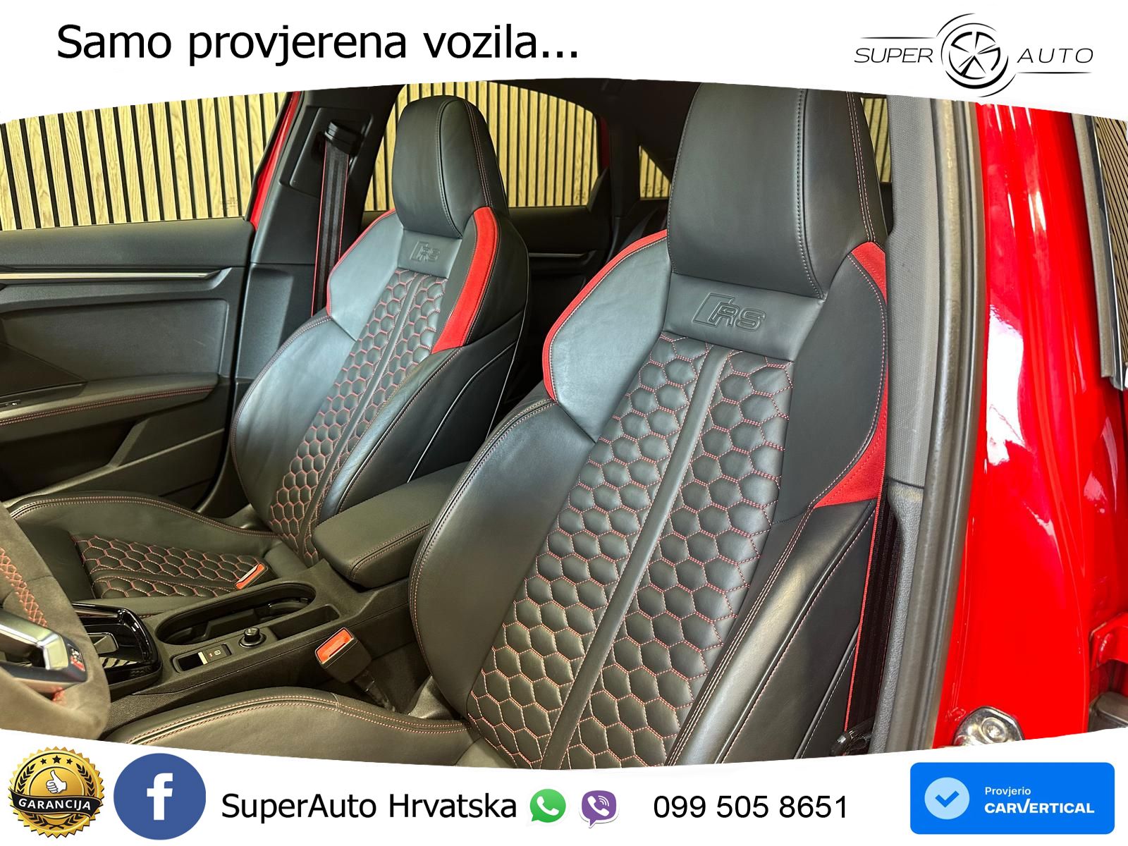 Audi RS3 Sedan 2.5 TFSI (400 KS) quattro S tronic LED+GR SJED+ACC