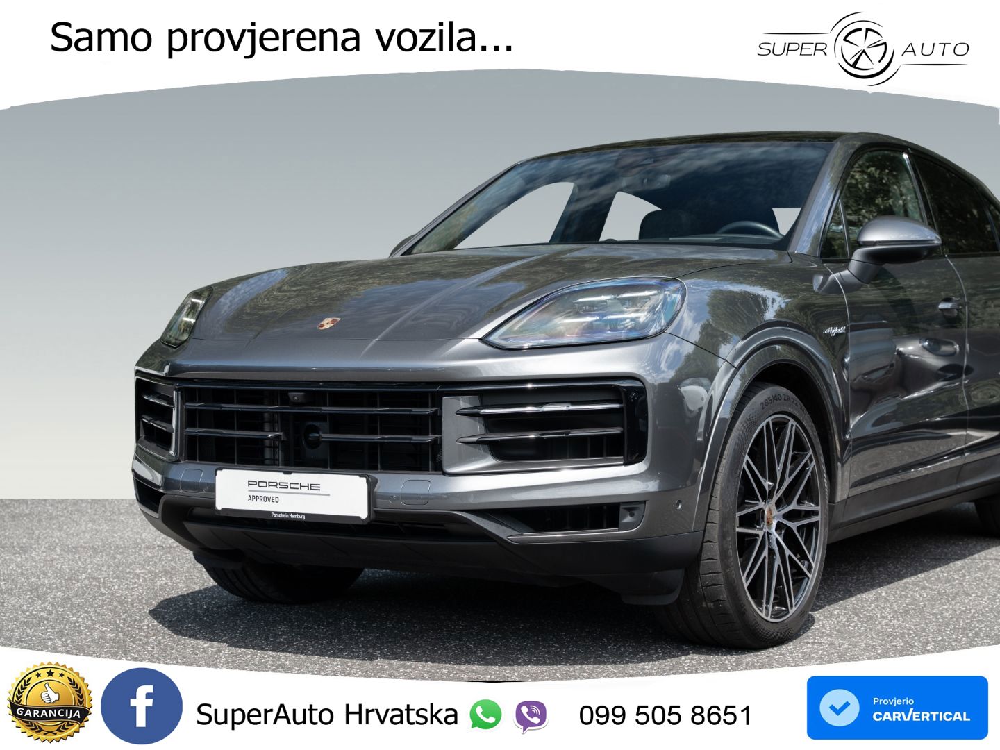Porsche Cayenne Coupe 3.0 V6 (470 KS) E-Hybrid Tiptronic S