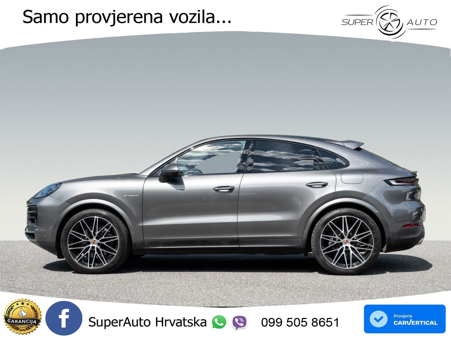 Porsche Cayenne Coupe 3.0 V6 (470 KS) E-Hybrid Tiptronic S