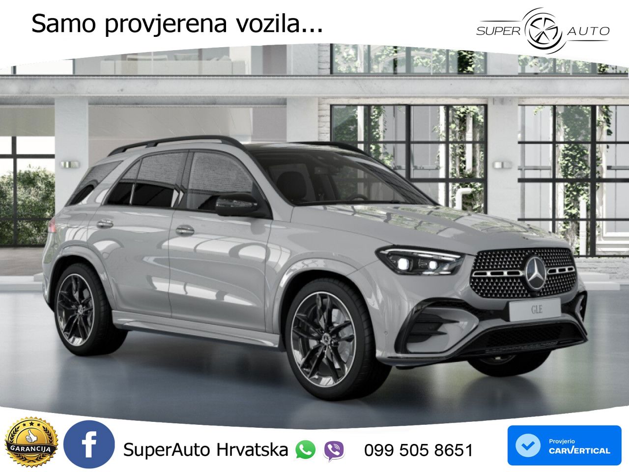 Mercedes GLE 450d (367 KS) EQ Boost 4MATIC 9G-TRONIC AMG LED+GR SJED+ACC