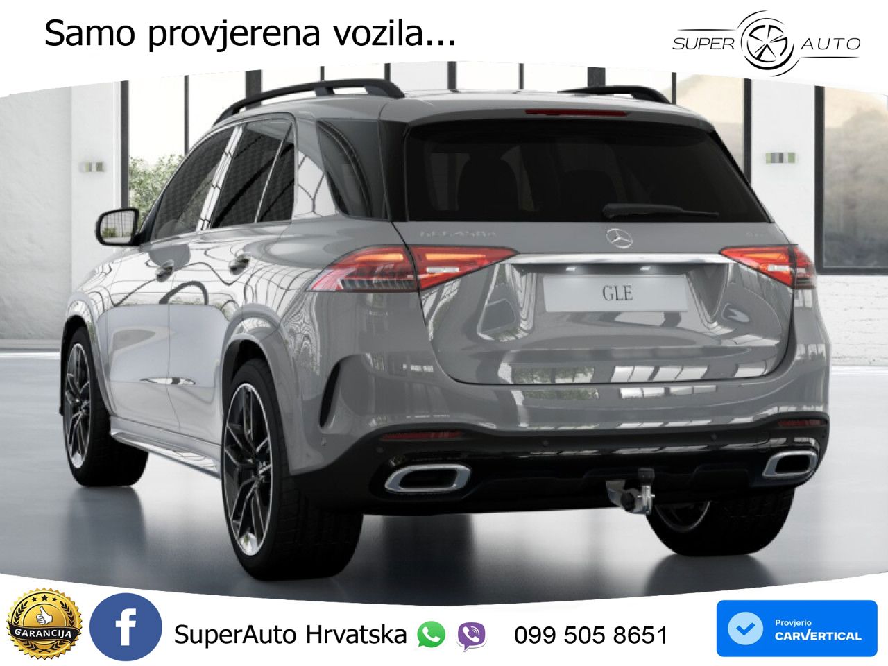 Mercedes GLE 450d (367 KS) EQ Boost 4MATIC 9G-TRONIC AMG LED+GR SJED+ACC