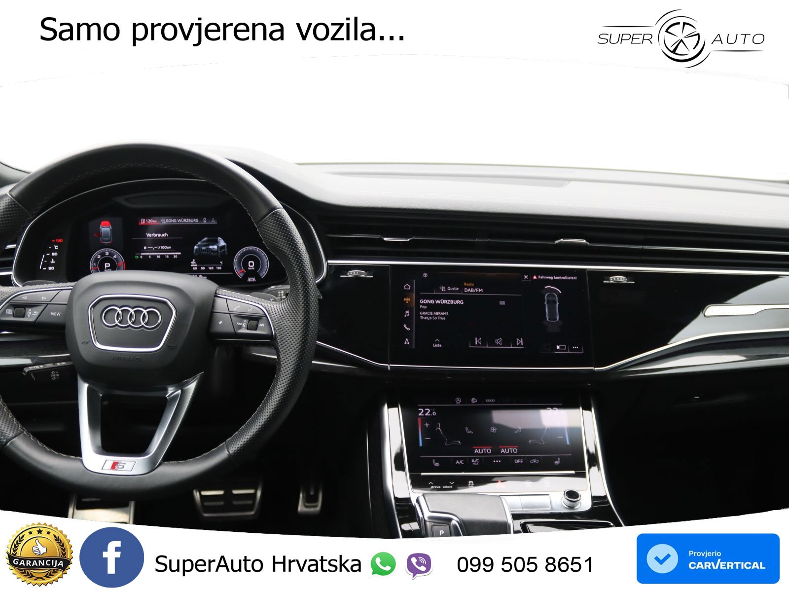 Audi Q8 50 TDI V6 (286 KS) quattro Tiptronic