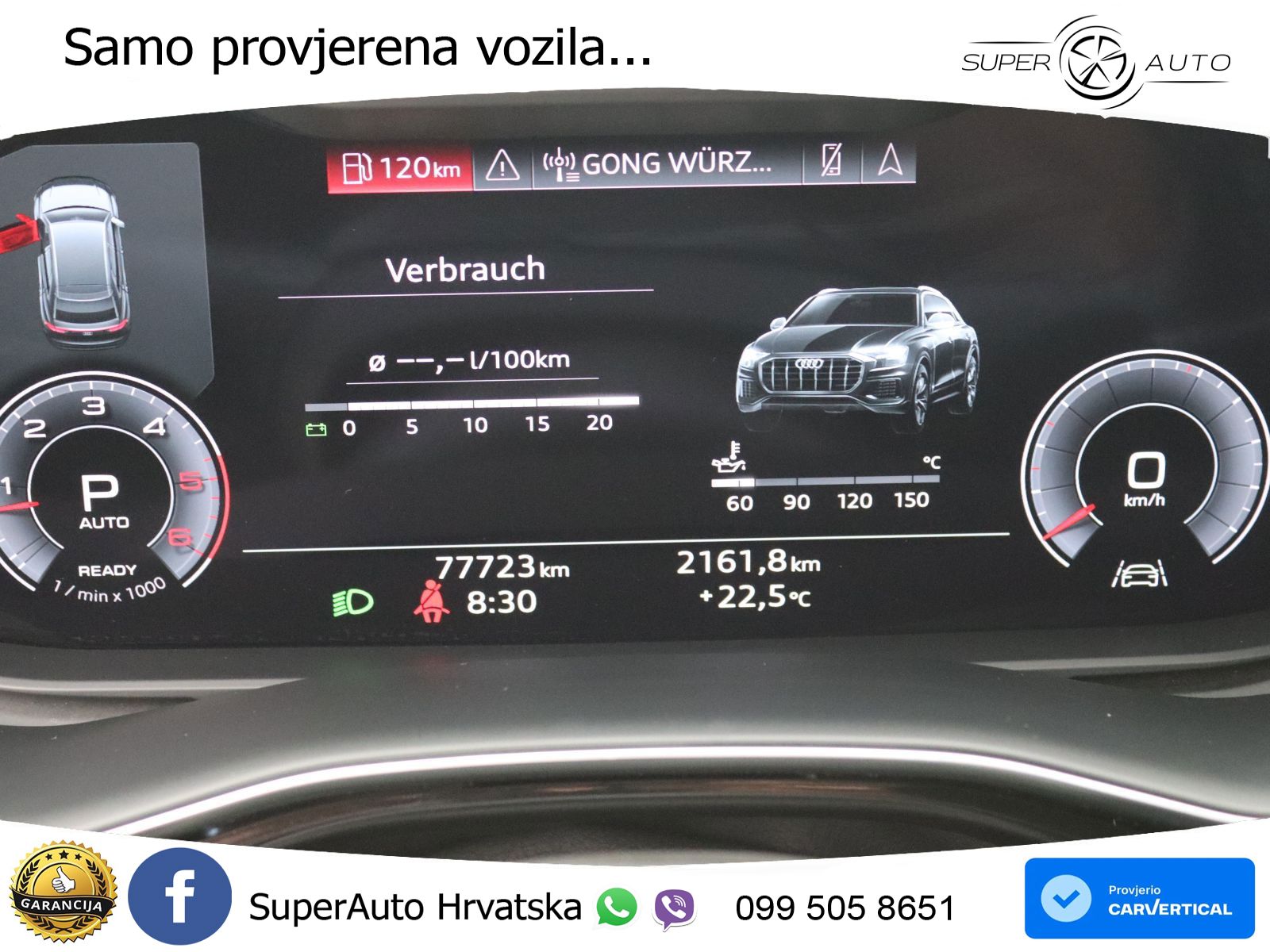 Audi Q8 50 TDI V6 (286 KS) quattro Tiptronic