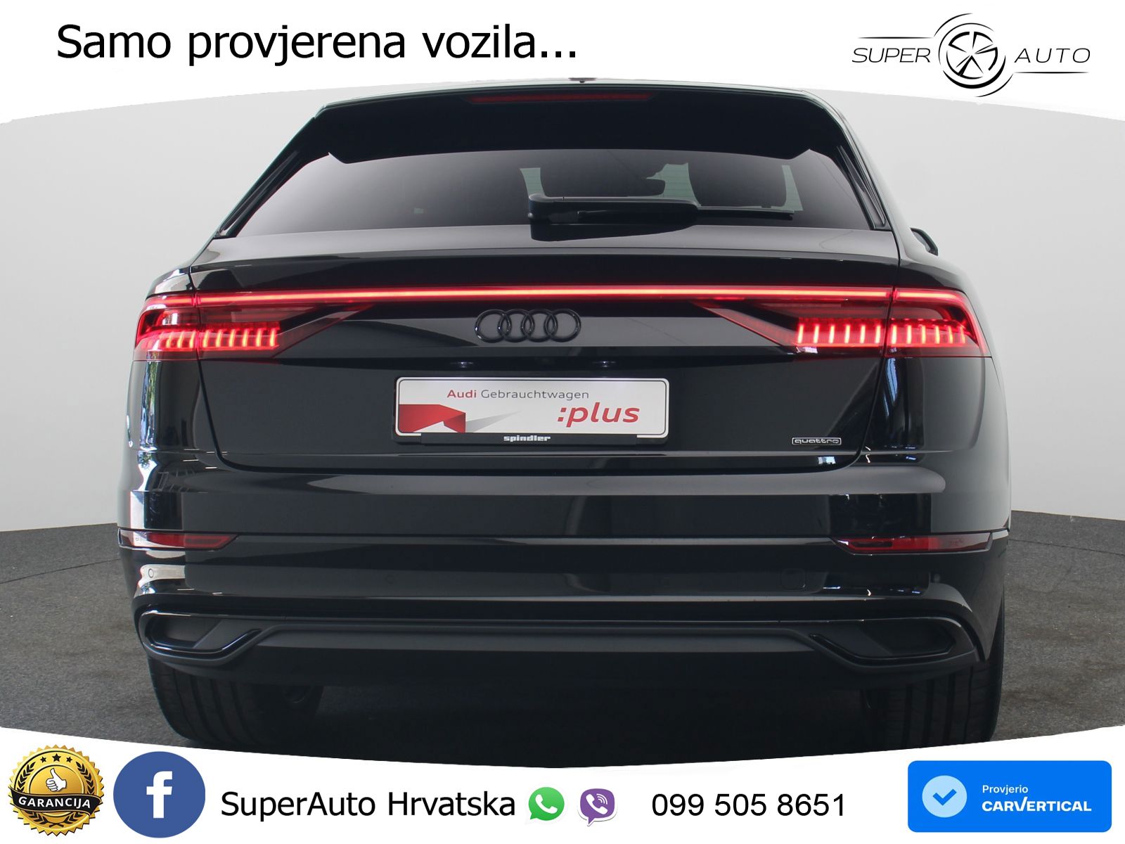 Audi Q8 50 TDI V6 (286 KS) quattro Tiptronic